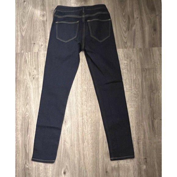 H&M Jeans Womens Size 25 Indigo SKINNY ANKLE REGULAR WAIST Denim Slim Stretch - Picture 2 of 12